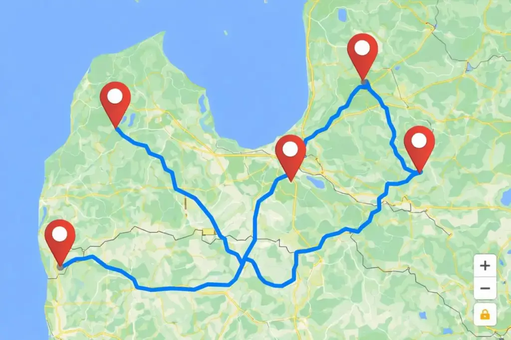 Organised Tour – 1 map preview